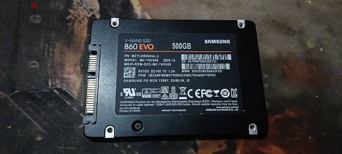 Samsung 860 Evo 500 GB