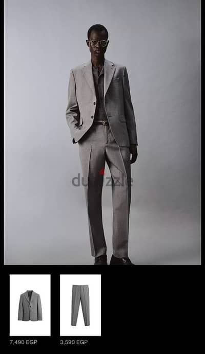 Zara suit one time use