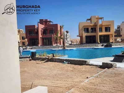 توين فيلا 3 غرف في Makadi Heights مع جاردن و رووف