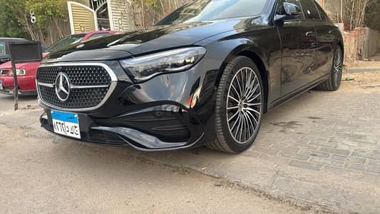 Mercedes E200 AMG 2025 For Rentتا