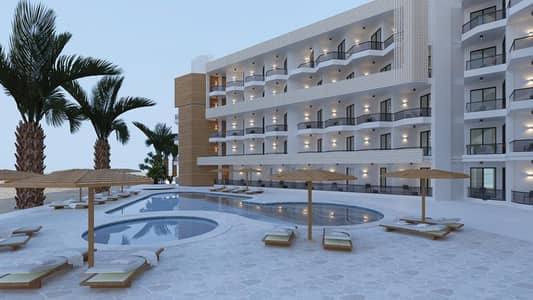 استوديو جاهز للبيع في عرابيا | Sea View + تقسيط مريح