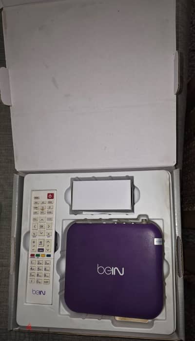 beIN HD Receiver Full Box + Remote | Excellent Condition | Ready to Us