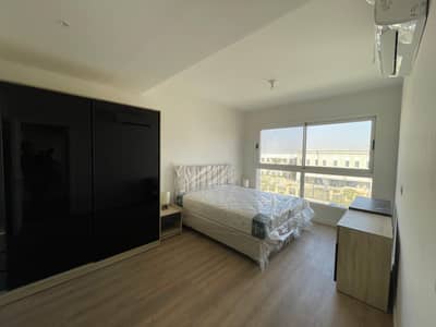 Apartment ultra modern finishing, fully furnished for rent in Mivida Compound New Cairo near to garden & pool close to boulevard & restaurants & shops
