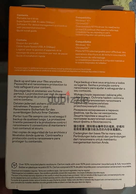 WD 4 TB My passport 1