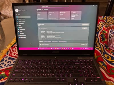 Laptop gaming lenovo legion 5 i7-10750H GTX 1660 Ti