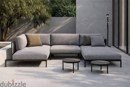"U Shape Sofa بخصم لفترة محدودة – احجز دلوقتي" كنبة شكل U