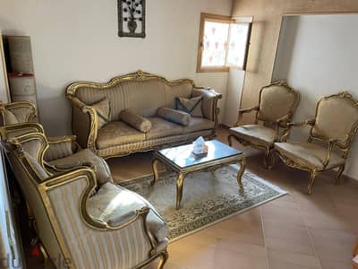 صالون مدهب خشب زان حاله ممتازه
