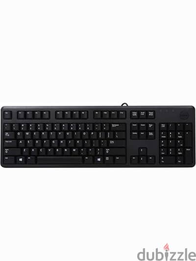 كيبورد ديل أنجليزى عربى أصليه Dell Keyboard Genuine