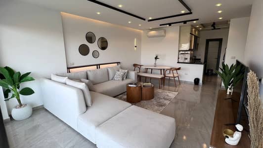 Apartment ultra modern finishing, fully furnished for rent in Lake View residence New Cairo first Use, near to garden  & lake near to sodic & Mivida .