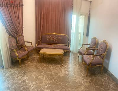 صالون ابيسون موف ممتاز مع ترابيزة رخام