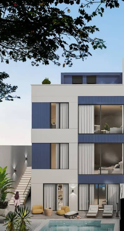 فرصة Sky villa ومعاها روف بحري بview رائع للبيع بسعر مش هيتكرر في ارقى وافضل Community في زايد