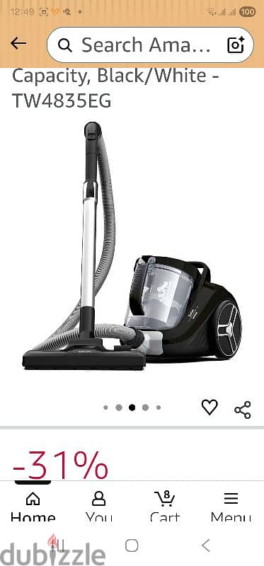tefal vacuum cleaner