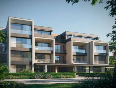 طلالة ساحرة على المسطحات المائية: شقة 2 غرف جاهزة للسكن في PX Palm Hills