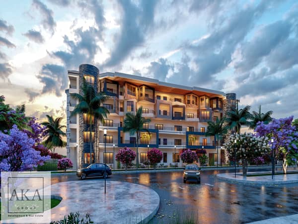 Apartment (distinctive - high-end) with an area of 103 square meters + garden 25 square meters - one room - Alhambra Falls Compound - Hurghada - Red S Apartment (distinctive - high-end) with an area of 103 square meters + garden 25 square meters - one room - Alhambra Falls Compound - Hurghada - Red S