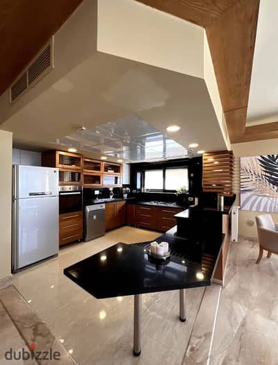 A 240 m² villa at half its price in Sarai Compound on the Suez Road directly, next to Madinaty, ready for viewing, with a 50% cash discount.
