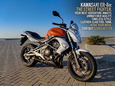Kawasaki ER-6N | حالة ممتازة | إضافات مميزة