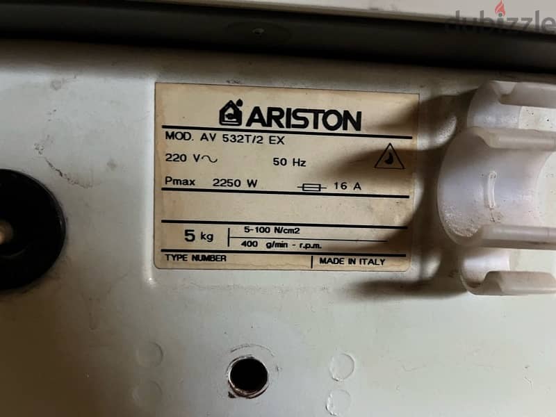 Ariston margherita 11