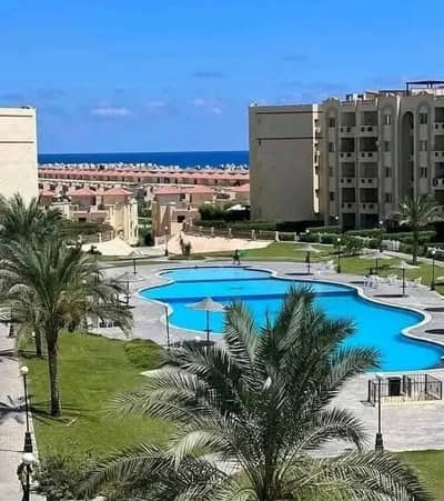 شاليه استلام فوري للبيع مباشر علي البحر بموقع مميز داخل ستيلا هايتس سيدي عبد الرحمن الساحل الشمالي