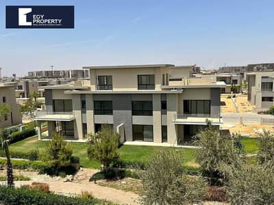 بموقع خيالي فيلا جاهزة للمعاينة للبيع في كمبوند سوان ليك حسن علام التجمع - القاهرة الجديدة