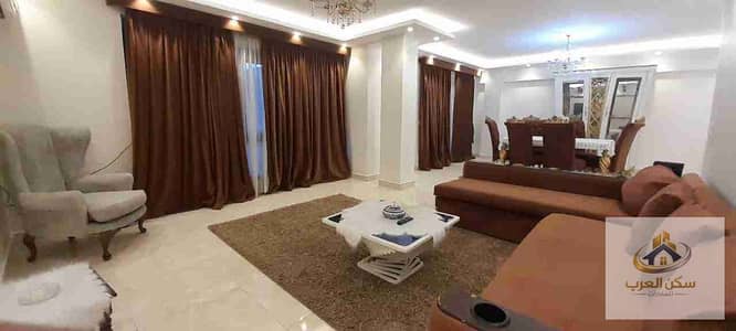 Furnished hotel-style apartment, approximately 245 square meters, directly opposite City Stars. Air-conditioned, sanitized, with free Wi-Fi. Daily and monthly rentals available directly from the owner.