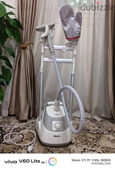 مكواة بخار رأسية Mianta Steam Line – حالة جديدة تمامًا