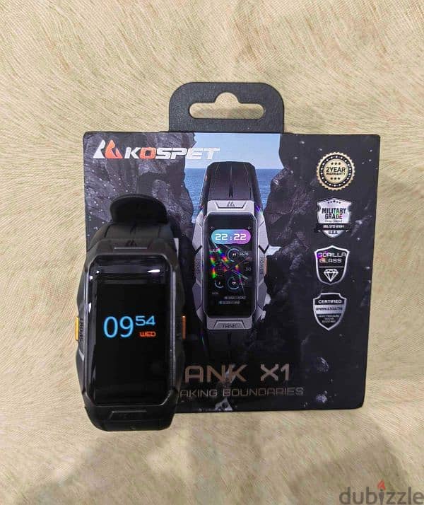 ساعه kospet tank X1 2
