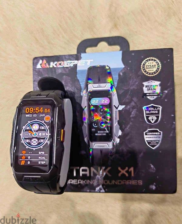 ساعه kospet tank X1 3