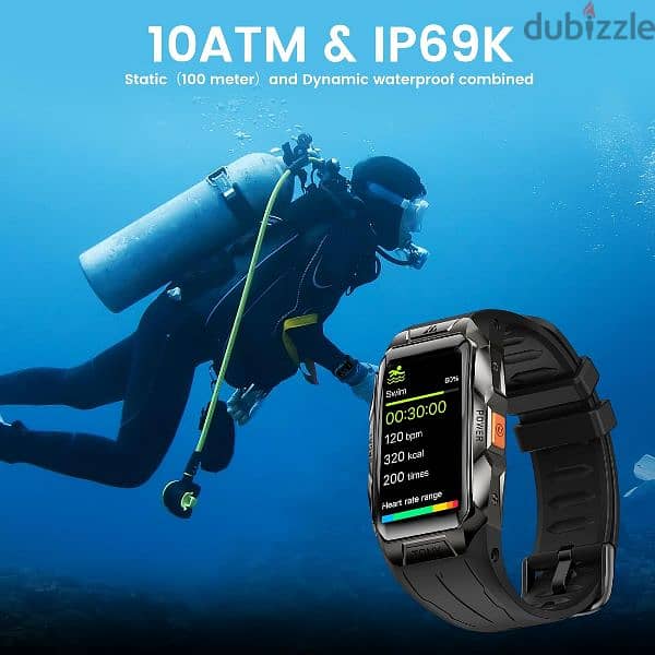 ساعه kospet tank X1 6