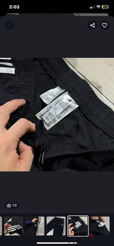 pants Armani , 2 Addidas 2