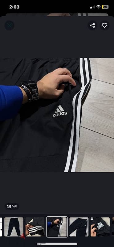 pants Armani , 2 Addidas 4