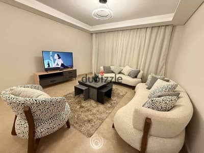 Furnished apartment for daily or monthly rent in Sheikh Zayed, Beverly Hills compound, upscale location