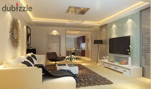 Own a 2-bedroom apartment in Riza Compound with easy installments over 8 years Located near Mall of Arabia and Hyper One, with only 10% down payment.