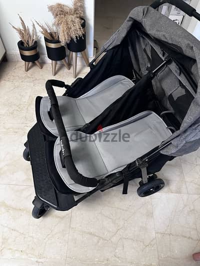 seebaby twin stroller