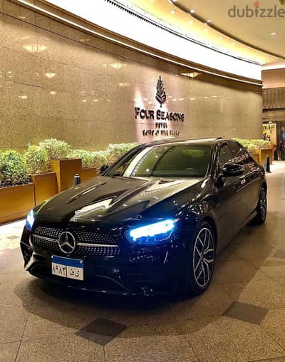 مرسيدس للايجار e200 للايجار بالسائق فقط