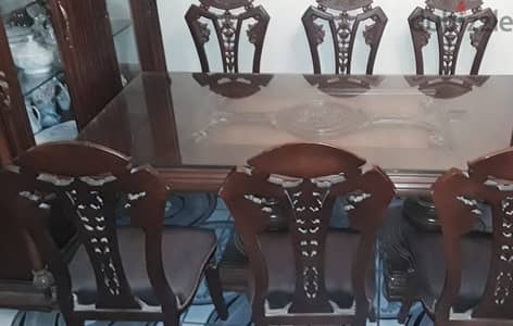 سفره زان +٦ كراسي +نيش