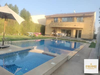 ستاندالون فيلا متشطبة بحمام سباحة خاص للبيع بموقع مميز بالربوة الشيخ زايد Standalone for sale in Al Rabwa compound Zayed city