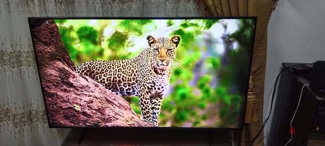 شاشه سامسونج 4kسمارت  ٦٥ بوصه 4k بحاله الجديد