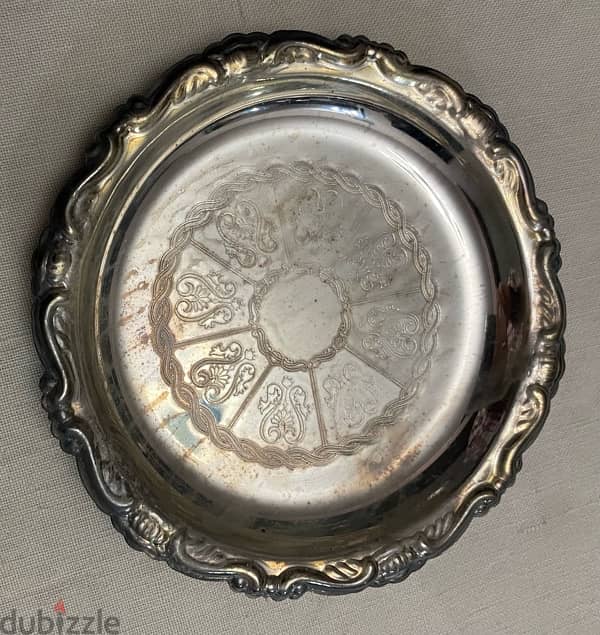 silver plated coasters 2