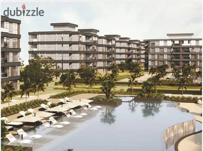 Apartments for sale شقة للبيع  108م بحري صريح فيو بول مباشر في الشيخ زايد Sheikh Zayed  فيو حمام سباحة في Dejoya بمقدم5% وقسط علي 15 سنة
