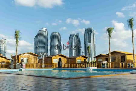 Boutique Beach Residence for 60 chalets, 2 restaurants, 2 cafeterias, a pool, and a beach for sale directly on the Alamein beach