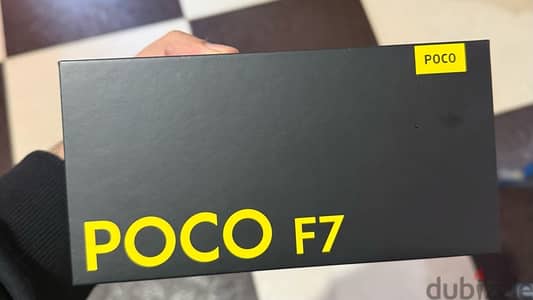 POCO F7 جديد متبرشم مدفوع ضريبة بوكو