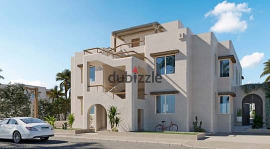 شالية للبيع متشطب بالكامل بإطلالة على البحر  – للبيع في رأس الحكمة من بالم هيلز هاسيندا ويست