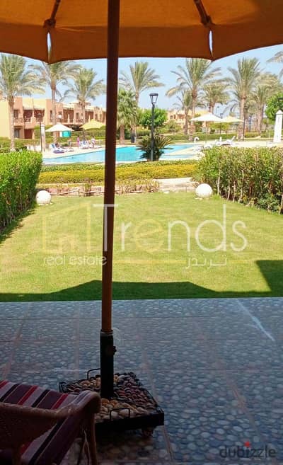 Ground chalet with garden 60 SQM in Mountain View 2 Ain Sokhna with direct pool view Immediate Delivery