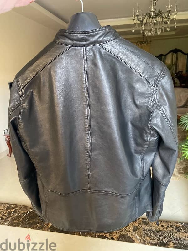 genuine leather , Massimo Dutti jacket 1