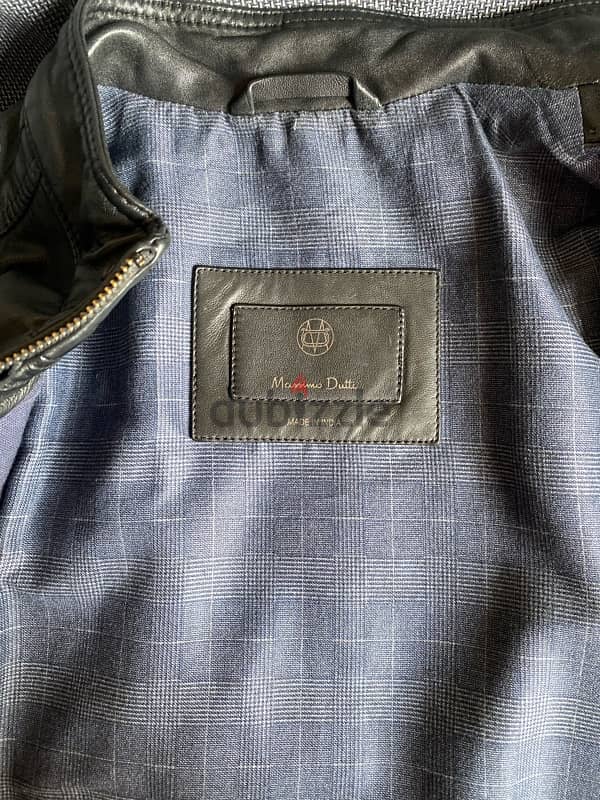 genuine leather , Massimo Dutti jacket 3