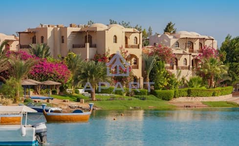 شاليه 3 غرف للبيع 170م في  الجونة - تشطيب فندقي -مقدم 10% وتقسيط على 8 سنوات -قلب الجونة -البحر الاحمر