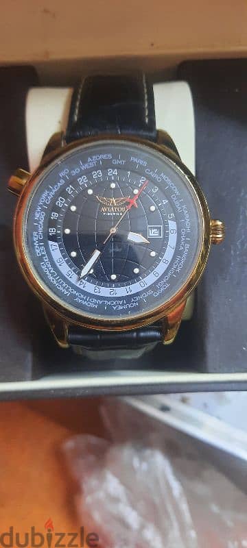 Aviator World Time Original Watch For Men