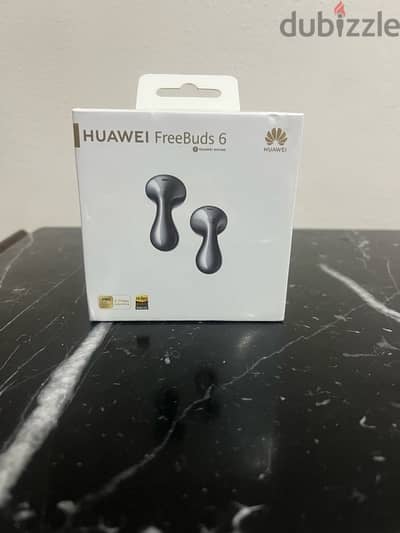 huawei freebuds 6 - جديدة بعلبتها متفتحتش و بالضمان بتاع هواوي