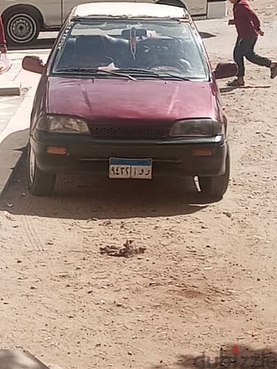 سوزوكي سويفت 96 غاز طبيعي عمره+ عفشه جديده 4زجاج كهرباء متاح بدل