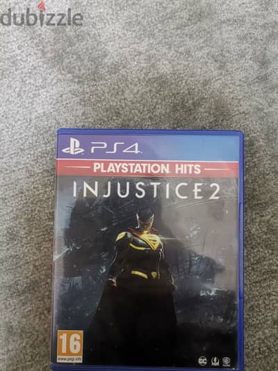 لعبة INJUSTICE 2 بحالة شبه جديدة